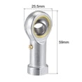 thumbnail image 2 of Unique Bargains PHS10 Roulement d'Extrémité de Tige Sphérique 10mm Alésage Joint Auto-Lubrifié Roulement M10x1.5 Main Gauche Filetage Femelle, 2 of 6