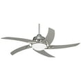 thumbnail image 2 of 52" Casa Vieja Modern Indoor Ceiling Fan with LED Light Remote Control Brushed Nickel Silver White Opal Glass for Living Kitchen Bedroom Dining Room, 2 of 8
