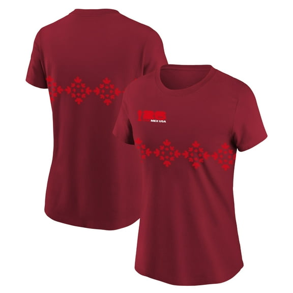 Women's Red FIFA World Cup 2026 Host Sublimated Top