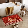 thumbnail image 5 of Quick Dry Diatomite Bath Mat Non-Slip Fast Absorbing Bathroom Rug, Easy Clean Shower Mat for Kitchen Laundry Room Door, 40x60cm, 5 of 5