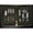 Green, variant on Breed Katana 8 Piece Surgical Steel Groom Kit - Black Case