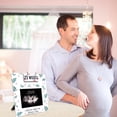 thumbnail image 4 of Sonogram Picture Frame Leaf and Wildflower Ultrasound Picture Frame with Baby Countdown Weeks for DIY 4x3 Ultrasound Photo Bear Pregnancy Gifts for DIY Expecting Parents Pregnancy Announcement, 4 of 6