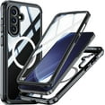 thumbnail image 1 of Funda para Samsung Galaxy A56 5G, resistente, de grado militar, a prueba de golpes, con lente y protector de pantalla integrados, a prueba de caídas y polvo, 1 of 7