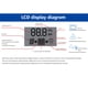thumbnail image 4 of Controlador De Carga Solar 10A/20A/30A/40A/50A/60A/100A Controlador de carga 12V 24V PWM Dual USB Pantalla LCD Sywqhk Libre de BPA, 4 of 8