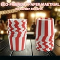 thumbnail image 4 of Paper Baking Cups,Set of 100 Red and White Stripes Baking Liners,Stripes Muffin Liners,QZS Muffin Baking Cups for Birthdays and Parties, 4 of 6