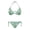Cartoon Bunny Floral Print, variant on Golden Fireworks Stars Moon Pattern Two Piece Bikini Set Sexy Backless Swimwear for Women Quick Dry Adjustable Halter Beach Pool