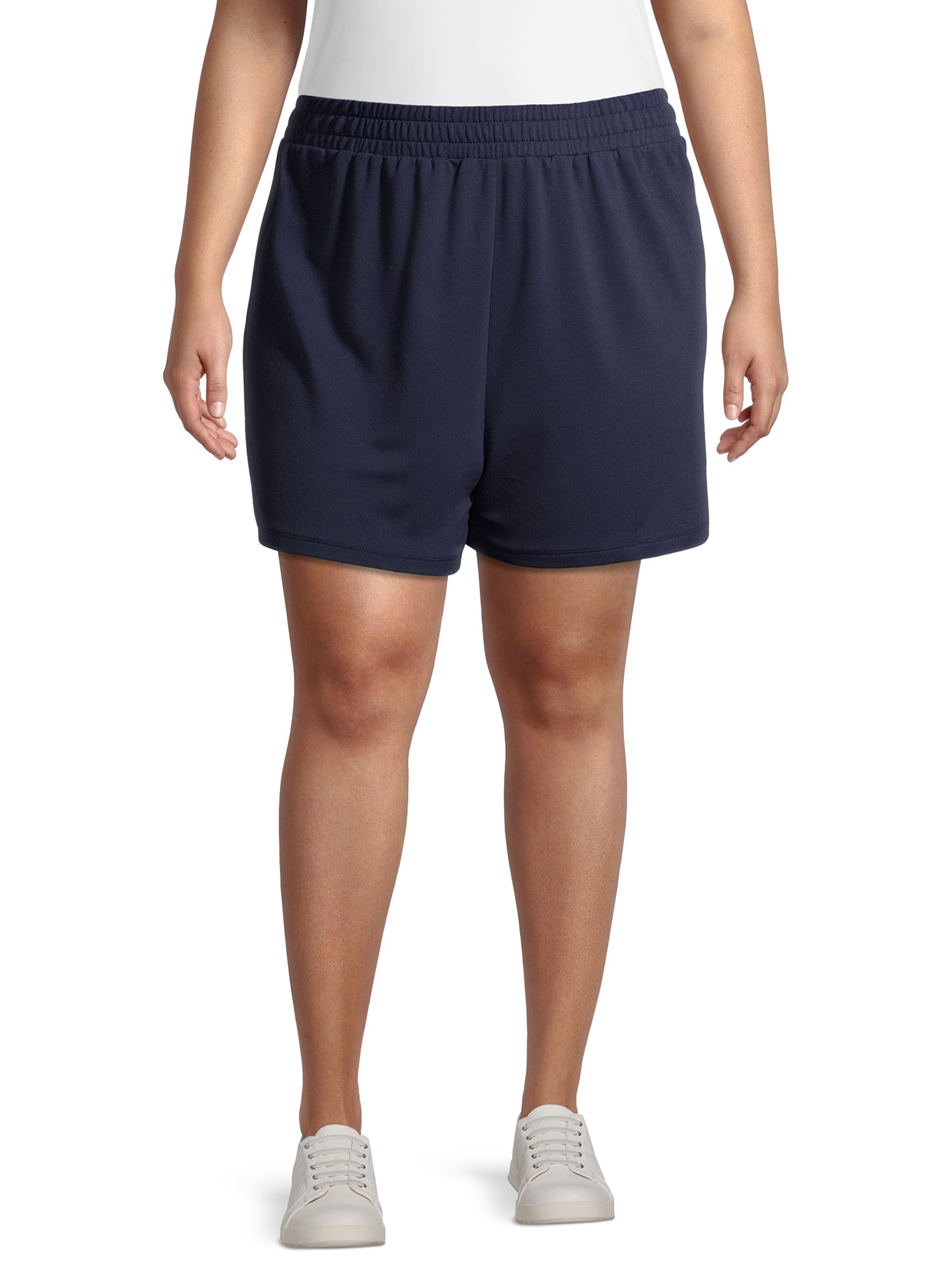Como Blu Women's Plus Size Athleisure Shorts