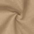 thumbnail image 4 of LWavelet Women's Asymmetrical Button Detail Sleeveless Blouse – Linen Blend Casual Work Top Khaki 2XL, 4 of 4