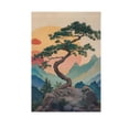 thumbnail image 6 of Yayeee Garden Flag 12" x 18" Double Sided Outdoor Yard Lawn Holiday Decorations, Pine Tree at Dawn, 6 of 6