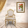 thumbnail image 3 of Millet, Karyn 13x18 Gold Ornate Wood Framed with Double Matting Museum Art Print Titled - Blooming Tulips, 3 of 4