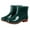 Green, variant on Women's Men's Ankle Rain Boots Wide Calf Waterproof Garden Water Rainboots Shoes Booties