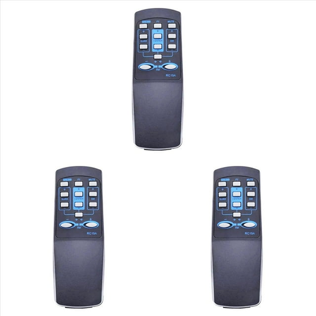 3X Mando una Distancia Adecuado para Sound el de Altavoces R501T04/S5.1M RC15A/RC16 R501T RC16 RC15T