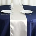 thumbnail image 2 of Efavormart 10 PCS 12"x108" Ivory Satin Table Runner, 2 of 8