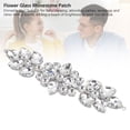 thumbnail image 4 of Apliques De Cristal, Hermoso Y Exquisito Aplique De Diamantes De Imitación De Cristal, Diseño En Forma De Gota, Parche De Diamantes De Imitación De Cristal De Flor Deslumbrante, 4 of 7