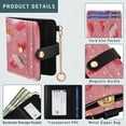 thumbnail image 5 of Small Wallet For Women Bifold Leather Pocket Coin Credit Card Holder With RFID Blocking Strawberry Pattern, 5 of 6