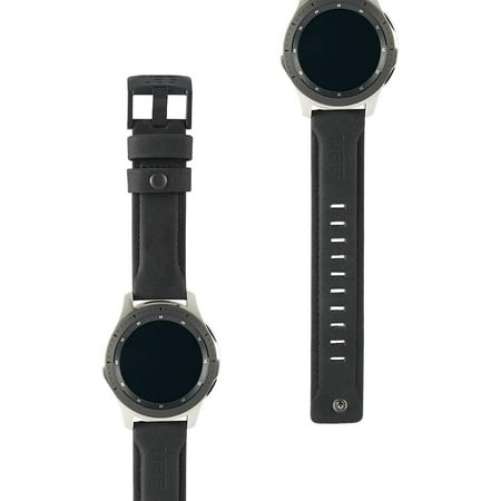 UAG - Leather Watch Strap for Samsung Galaxy Watch Series 46mm - Black