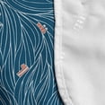 thumbnail image 4 of Nautical Microwave Oven Cover, Waves Ships Cartoon Nautical Sailboat Vacations Travel Pattern, Water Resistant Organizer with Pockets for Kitchen, 36" x 12", Petrol Blue Jade Green, by Ambesonne, 4 of 4