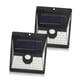 thumbnail image 1 of 2 Pieces Solar Wall Lights with Motion Sensor, LED Outdoor Lights for Garden, Terrace, EnergySaving and Easy to Install, 1 of 5