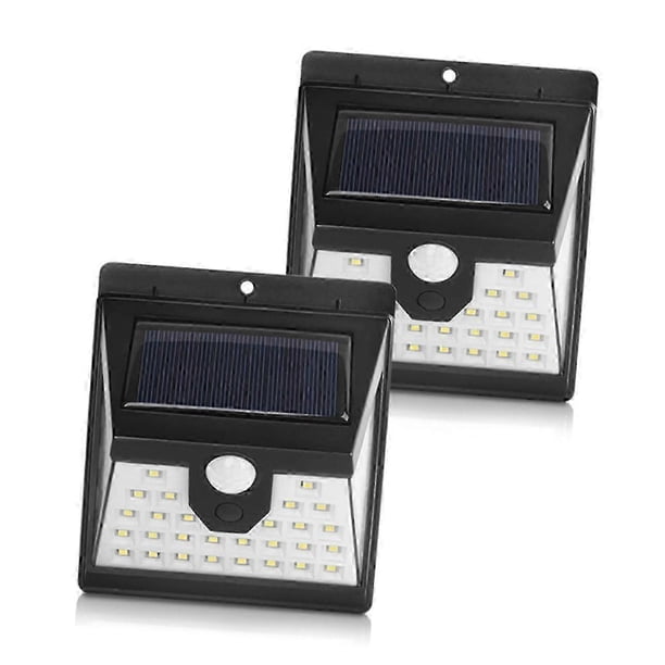 2 Pieces Solar Wall Lights with Motion Sensor, LED Outdoor Lights for Garden, Terrace, EnergySaving and Easy to Install