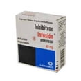 thumbnail image 1 of Inhibitron Infusión Omeprazol 40 mg solución inyectable, 1 of 1