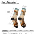 thumbnail image 2 of JUNZAN Hiking Duck Mens Funny Socks for Men Women Colorful Fun Novelty Crew Patterned Socks, 2 of 6