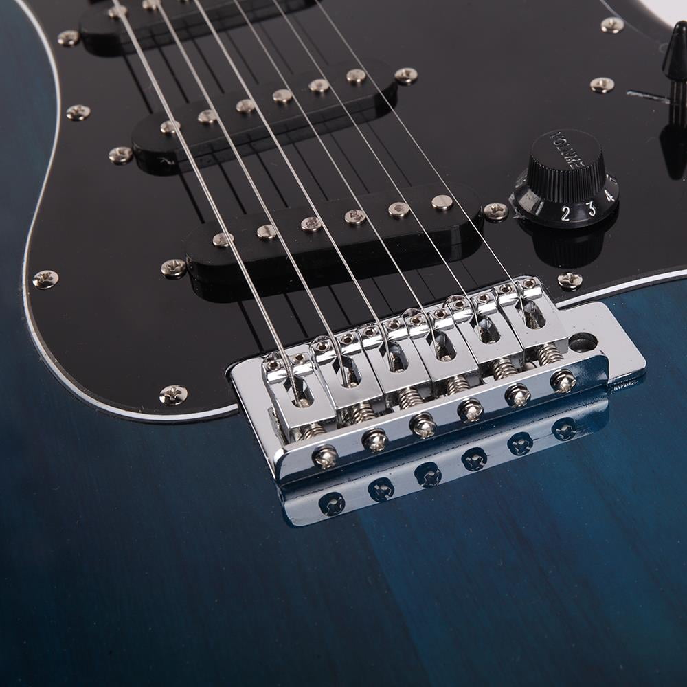 Ktaxon Beginners 39" Stylish Electric Guitar with Amplifier, Blue
