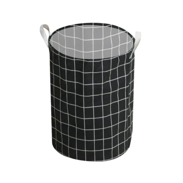 Dsscvnef Foldable Canvas Laundry Medium Size Fabric Hamper Organizer for Clothes Storage and Holding 35x45cm
