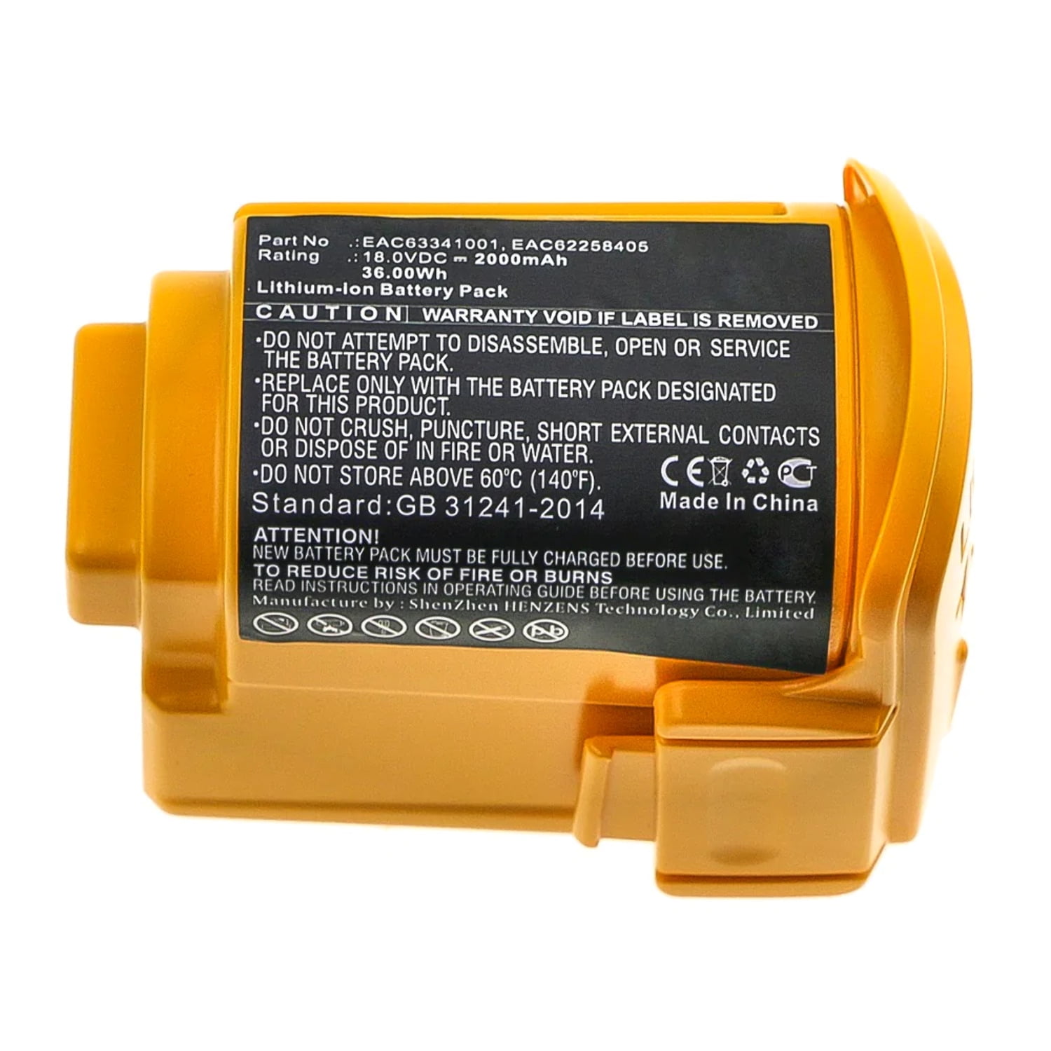 HQRP Battery for Shark XB2950, V2945Z 