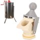 thumbnail image 5 of Válvula de compuerta de miel con mango de bola ergonómico, grifo de miel de abeja de plástico duradero, herramienta de embotellado de apicultura para equipos extractores de miel, 5 of 5