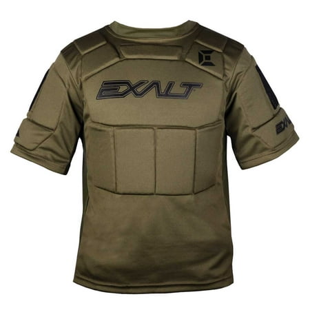 Exalt Paintball Alpha Chest Protector - Olive (Best Chest Protector For Enduro)