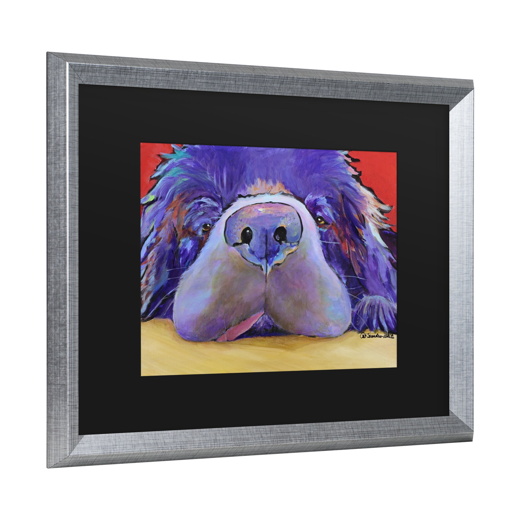 Trademark Fine Art 'Graysea' Canvas Art by Pat Saunders-White