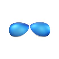 Walleva Ice Blue Polarized Replacement Lenses for Oakley Plaintiff OO4057 Sunglasses