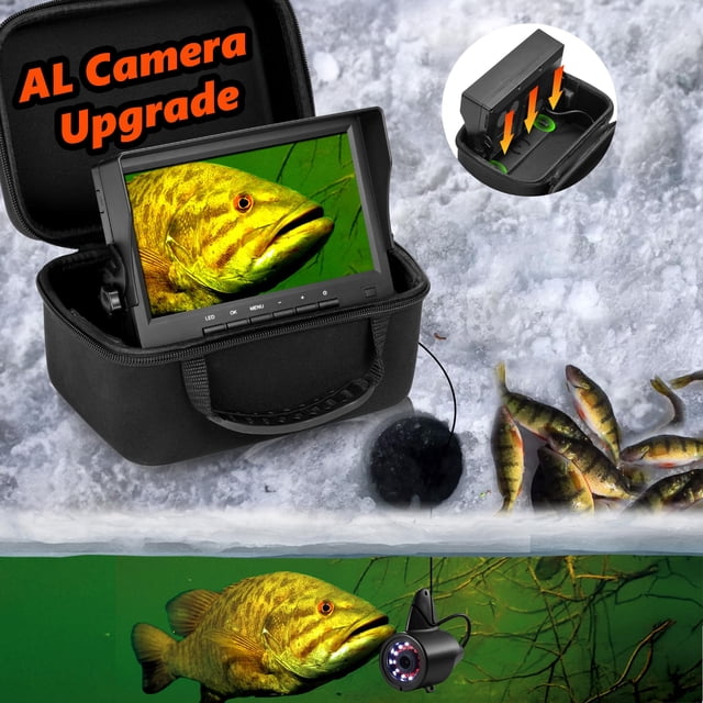 Cámara submarina para pesca FishPro 7" 1200TVL con LEDs IR