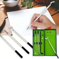 Fmlxio Ball Point Pens Black Ball Pen Set Simulation Driving Range Gift Box Pen Metal Tee Pen 9ml Sales Today Clearance