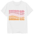 thumbnail image 3 of Hiijoy Big Girls Birthday T-Shirt Letter Print Short Sleeve Casual T Shirt, Sizes 1-13, 3 of 3