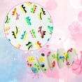 thumbnail image 4 of 12 hojas de pegatinas para decoración de uñas, pegatinas autoadhesivas para uñas para mujeres y niñas, brillan en la noche, decoración de uñas DIY, 6,2*5,3 cm, 4 of 5