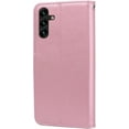 thumbnail image 3 of for Samsung Galaxy A13 5G (Not 4G) Wallet Case for Women, Rose Flower Cover with Credit Card Holder Cash Pockets [Wrist Strap] Flip Phone Case for Samsung Galaxy A13 5G RS Pink, 3 of 14