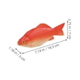 thumbnail image 2 of unbranded 5Ud Artificial De Carpa Roja En Espuma Para Acuarios Y Escritorio, 2 of 8