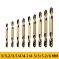 1Pc Hss DoubleHeaded Auger Drill Bits for Metal Stainless Steel Wood