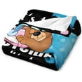 thumbnail image 6 of Bear Blanket Bear Gifts for Girls Women Sleeping Bear Throw Blanket for Kids Adults Soft Warm Cozy Fleece Blanket for Couch Sofa \u200bBed 40"x50", 6 of 6