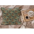thumbnail image 2 of Ethnic Fluffy Throw Pillow Cushion Cover, Pattern in Contrast Vivid Tones Image, Decorative Square Accent Pillow Case, 36" x 36", Avocado Green, by Ambesonne, 2 of 5