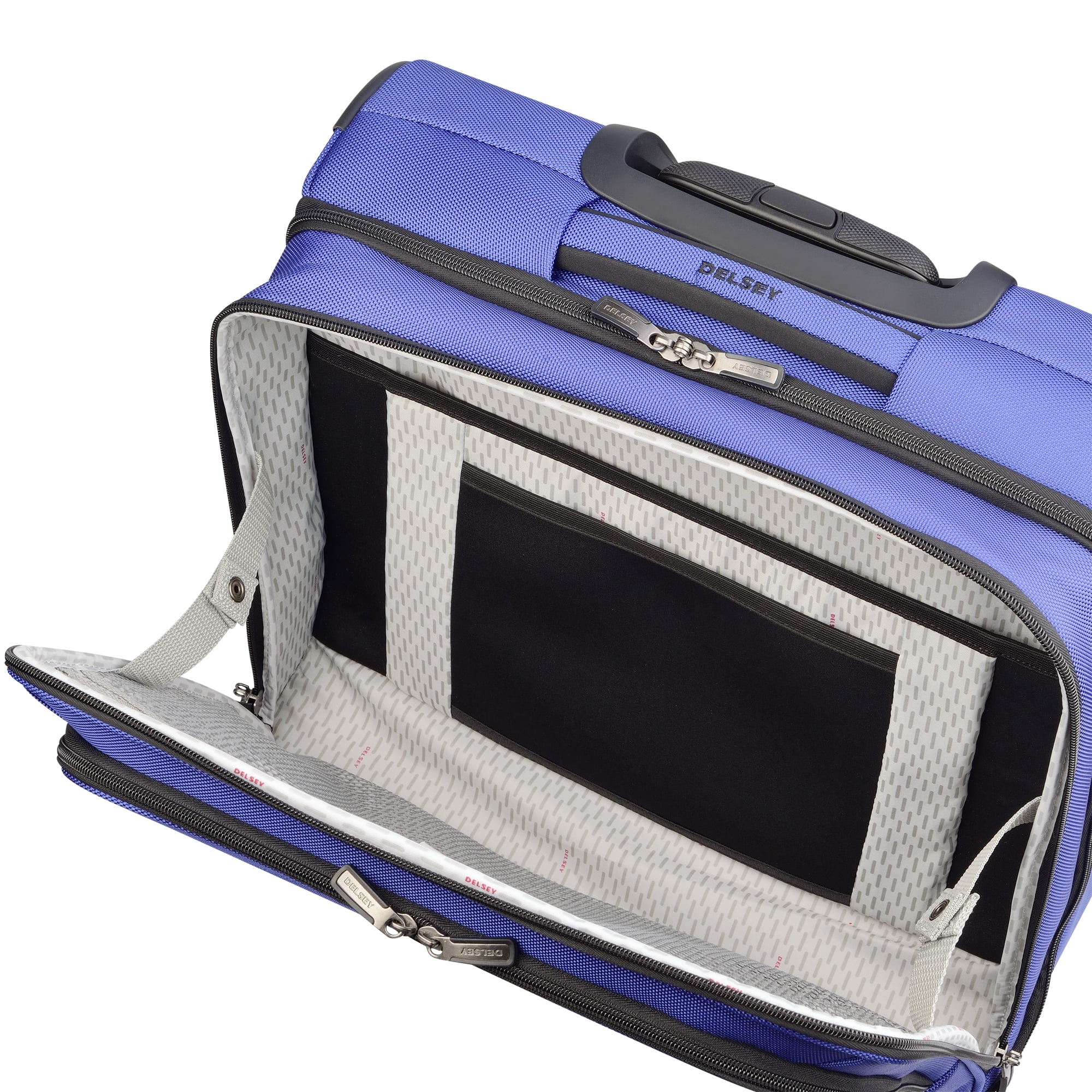 delsey cruise lite soft spinner trolley tote