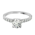 thumbnail image 4 of AoneJewelry IGI Certified 1.50 Carat Beautiful Natural Center and Side White Diamond Engagement Wedding Ring Crafted In 14K Solid Rose White and Yellow Gold For Woman, 4 of 5