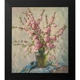 thumbnail image 2 of Krueger, E. 15x17 Black Modern Framed Museum Art Print Titled - PINK CHERRY BLOSSOMS, 2 of 5