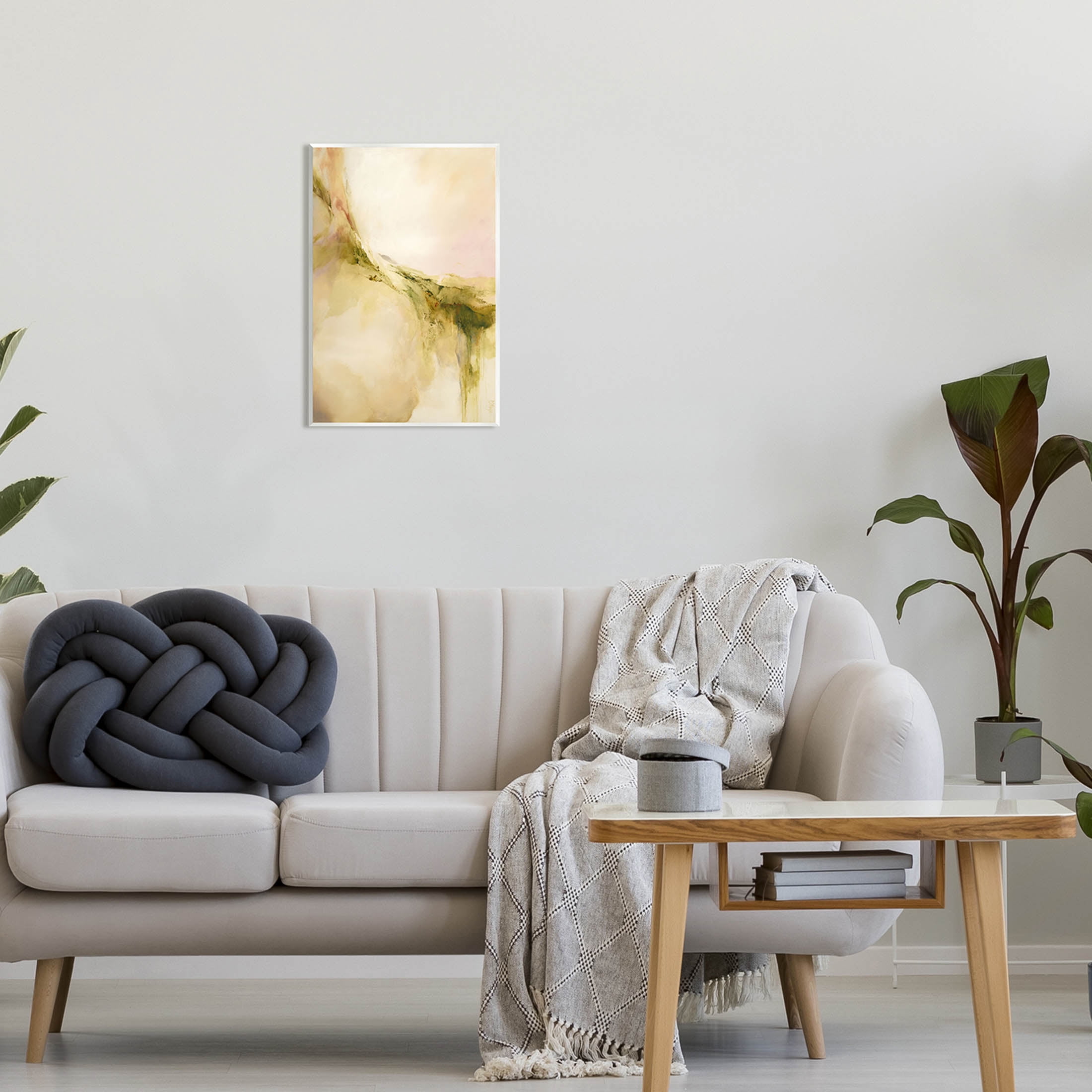 Soft Abstract Neutral Composition Abstract Graphic Art Unframed Art Print Wall Art