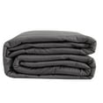thumbnail image 4 of Pur Serenity Dark Grey 15 lbs 100% Cotton Weighted Blanket 48"x72", 4 of 6