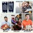 thumbnail image 6 of Father''s Day Gifts for Dad from Daughter Son - My Favorite Child Gave Me This Cup 20 oz Stainless Steel Cup Insulated Travel Tumbler with Lid - Fathers Day Birthday Gifts for Dad from Kids, 6 of 6