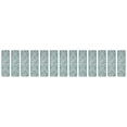 thumbnail image 3 of Stair Treads 9 inch by 28 inch by sussexhome Monument Collection Trellis Design Vibrant and Soft Stair Treads, Teal , Pack of 7 [100% Polypropylene], 3 of 3