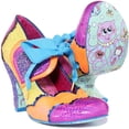 thumbnail image 5 of Irregular Choice Right On Women's Mary Jane Style High Heel Shoes In Purple Size 11, 5 of 6