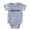 Heather Grey, variant on CafePress - Gem Zodiac Aquarius Aquamar - Cute Infant Baby Football Bodysuit